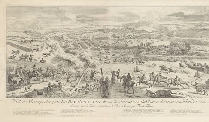 Schlacht bei Drogheda am Boyne, 1. Juli 1690