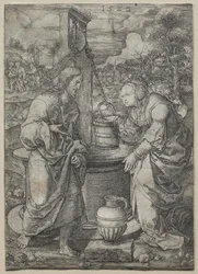 Christus und die Frau von Samaria
