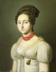 Porträt von Jacoba van Wessem