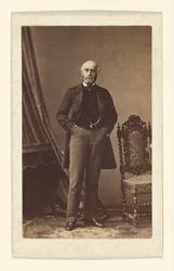 Porträt eines bärtigen Mannes