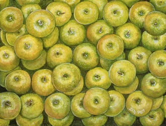 Grüner Apfelaufstrich
