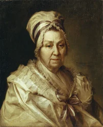 Porträt von I.A. Wassiljewa
