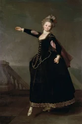 Porträt von Natalia Semenovna Borshcheva 1758-1843, 1776
