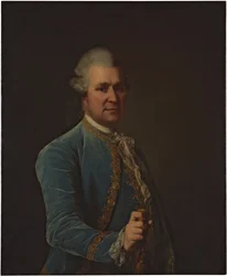 Porträt des Staatsmannes und Reformers Graf Jakob Sievers 1731-1808, 1779