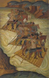 Den Fluss überqueren