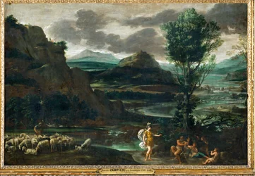 Herminia unter den Hirten