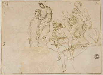 Figuren auf Balustrade