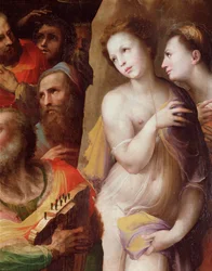 Abstieg Christi in die Vorhölle (Detail)