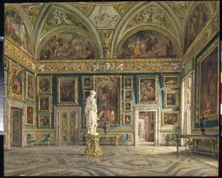 Die Halle der Ilias im Pitti-Palast in Florenz