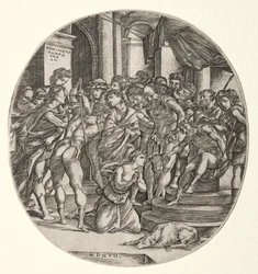 Die Enthauptung der heiligen Katharina