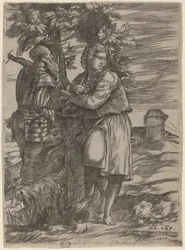 Der Hirte und der alte Krieger