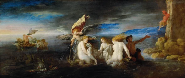 Hero trauert um den toten Leander, ca. 1622
