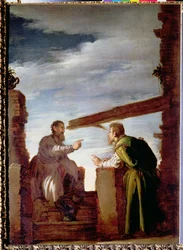 Das Gleichnis vom Splitter und Balken, c.1620