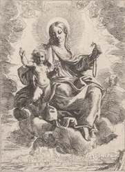 Die Jungfrau des Rosenkranzes (1645-84)