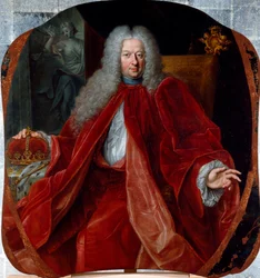 Porträt von Domenico Negrone (1672-1736), Doge der Republik Genua von 1723 bis 1726