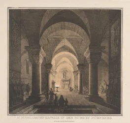 Bemerkenswerte Gebäude des Mittelalters in Deutschland: St. Margarets Kapelle im Kaiserreich..., 1819