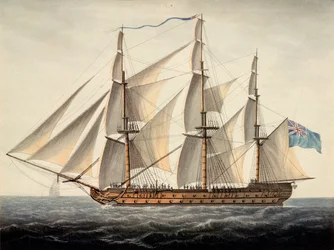 Französisches Schiff 