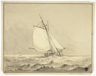 Segelboot auf See