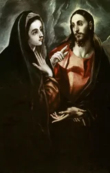 Christus verabschiedet sich von seiner Mutter
