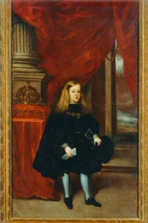 Carlos II. als Jugendlicher, später König von Spanien