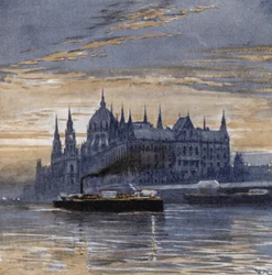 Budapest und sein Parlamentsgebäude