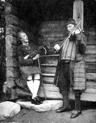 Schwedischer Musiker, 1936