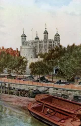 Der Tower of London, um 1930er Jahre