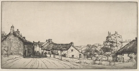 Ein Dorf in Devonshire
