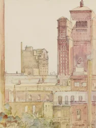 Chicago, Dächer in der Nähe des Allerton House