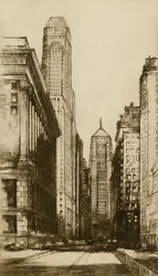 Chicago, das Herz von Chicago (Abend)
