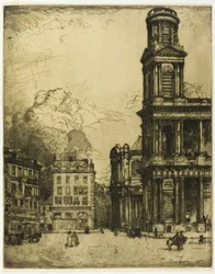 Saint Sulpice, Paris: Der große Turm