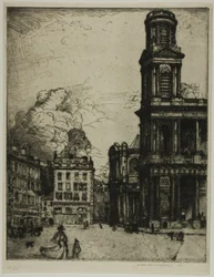 Saint Sulpice, Paris: Der große Turm