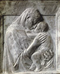 Pazzi-Madonna (Jungfrau und Kind), ca. 1417-18