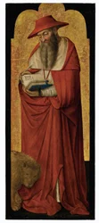 Heiliger Hieronymus, Teil eines Altars