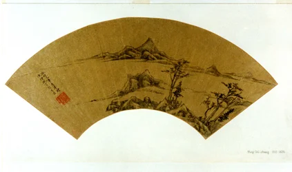 Landschaft im Stil von Ni Zan