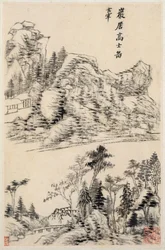 Landschaften nach alten Meistern, datiert 1630