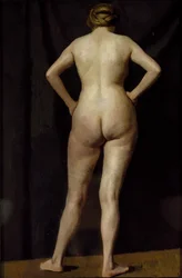Weibliche Figur stehend, 1913