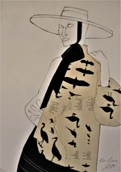 Elegante Vogelmode