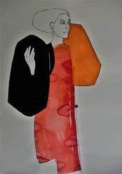 Moderne Modefigur