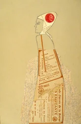 Vintage-Papierprofil