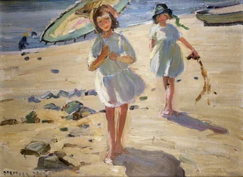 Freunde am Strand
