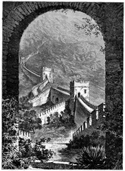 Große Mauer von China, 19. Jahrhundert