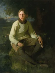 Der Junge mit dem Pfeil, 1903