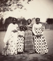 Frauen Betsimisaraka, Madagaskar, 1863