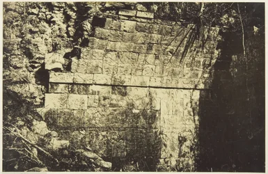 Palais Du Cirque in Chichen-Itza, Innenraum einer Halle