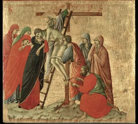 Altar Maestà, gemalt 1308-1311 für die Kathedrale von Siena