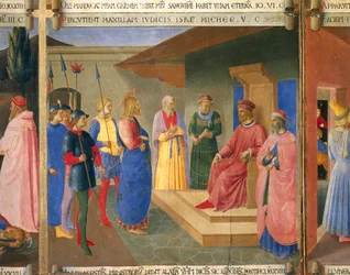 Christus vor Kaiphas (Detail)