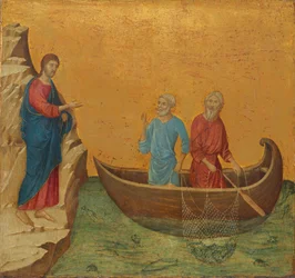 Die Berufung der Apostel Petrus und Andreas, 1308-1311
