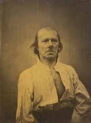 Gesicht in Ruhe, 1854-1856, gedruckt 1862
