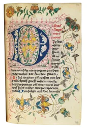 Stundenbuch und Gebetbuch auf Niederländisch, Niederrhein, Emmerich, Kleve, ca. 1480